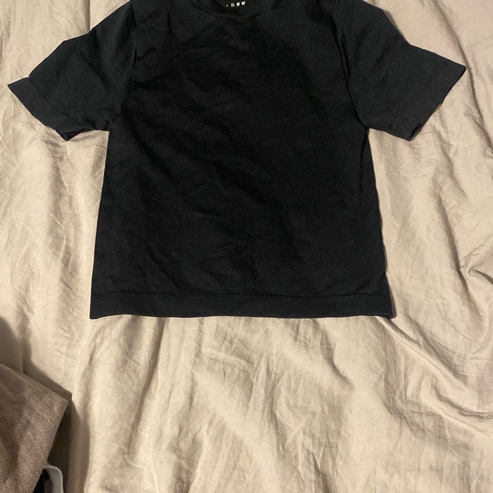 Black Crew Neck T-Shirt